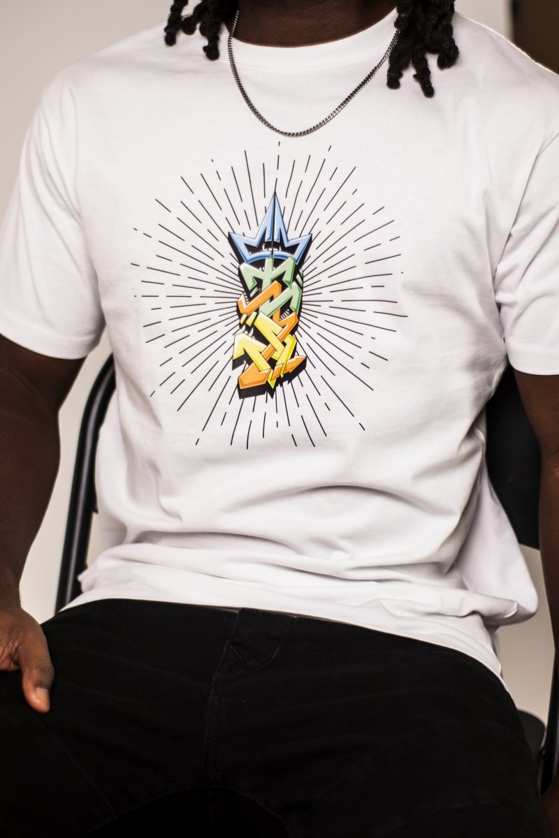 Graffiti Peace Men’s premium heavyweight tee - The Modern Muse