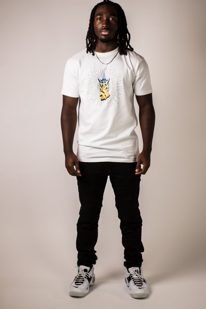 Graffiti Peace Men’s premium heavyweight tee - The Modern Muse