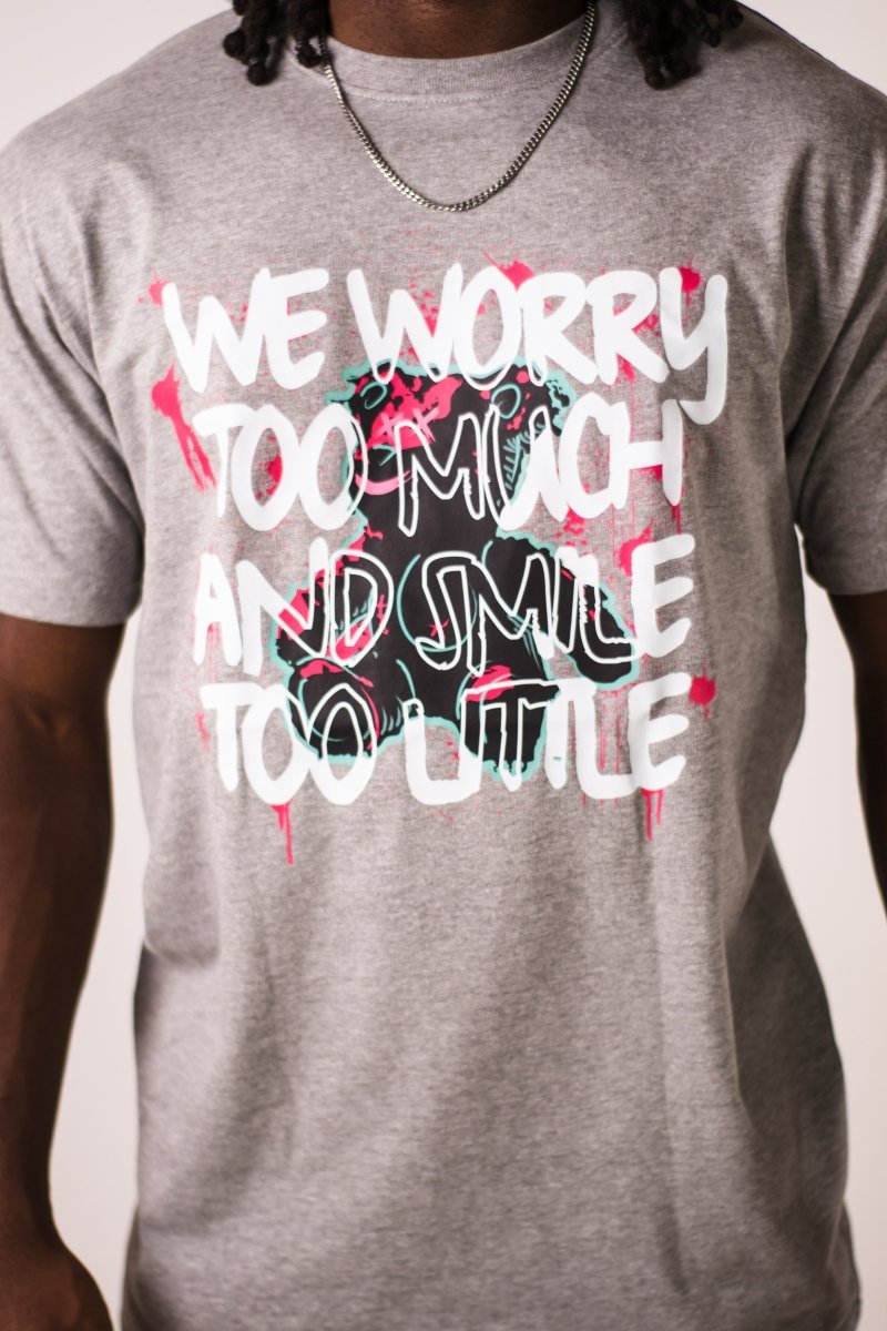 We Worry Too Much Men’s premium heavyweight tee - The Modern Muse