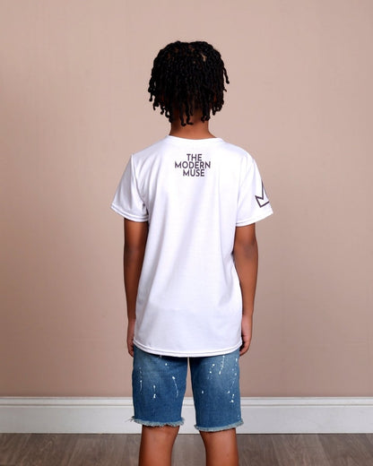 Create. Connect. Contribute. Youth Unisex Tee - The Modern Muse