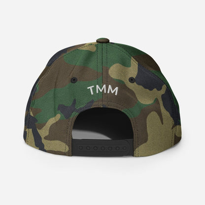 YAHWEH Camo Snapback Hat - The Modern Muse